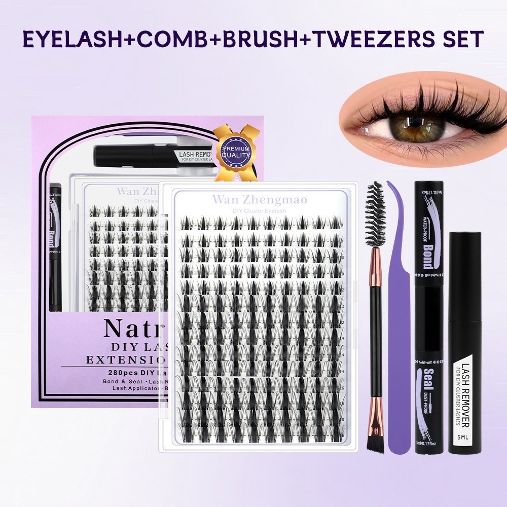 Cílios Postiços de 8-18mm de C - Eyelash Extension Look avaliação e preço