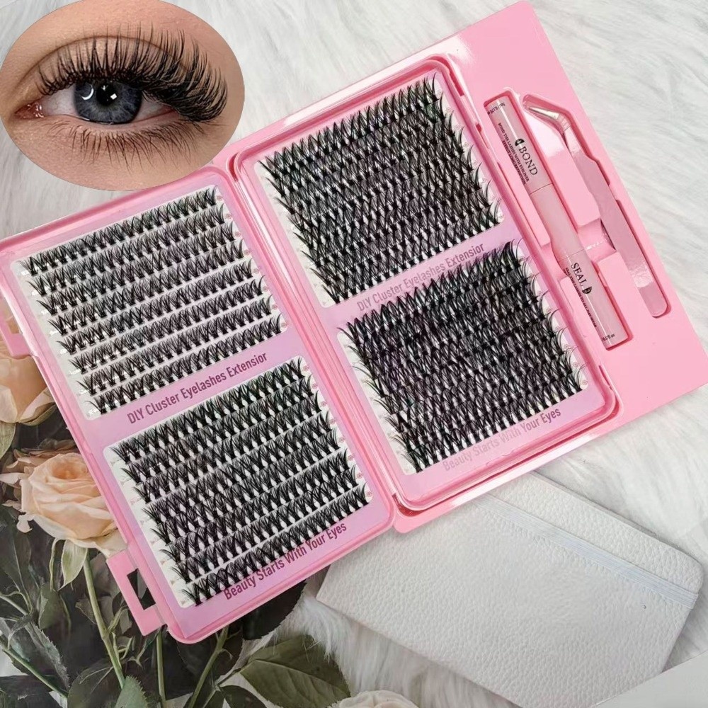 Novas Cílios Postiços Longos e - Eyelash Extension Look avaliação e preço